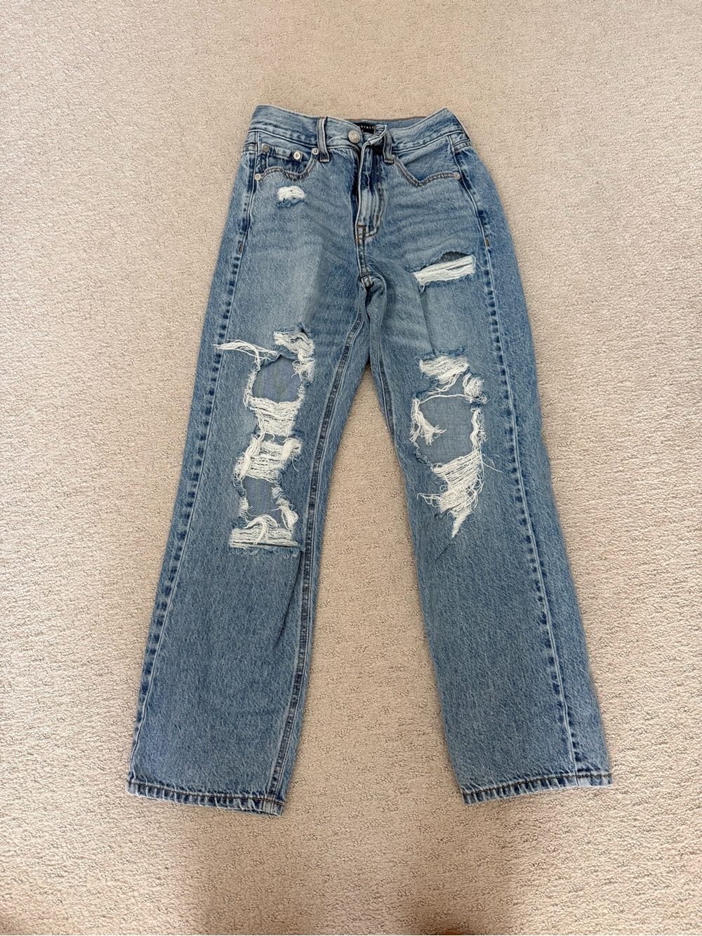 Aeropostale, (000 short) high rise baggy women’s jeans